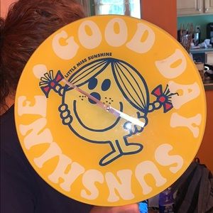 Little Miss Sunshine Clock